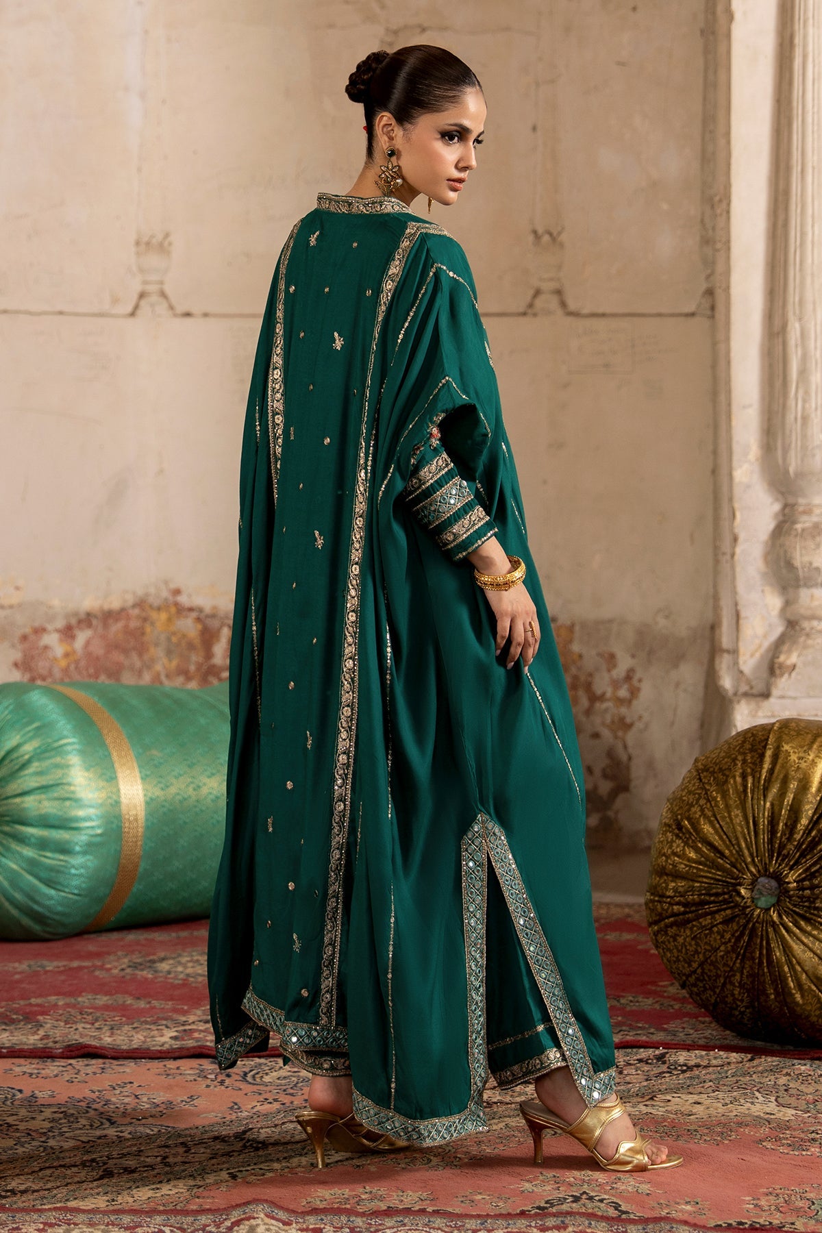 Charizma | Festive Pret | Embroidered Raw Silk CMA-6-388 by Charizma - Designer Dress  - Type : Ladies Clothes - Available at Libayah - 100% Original 