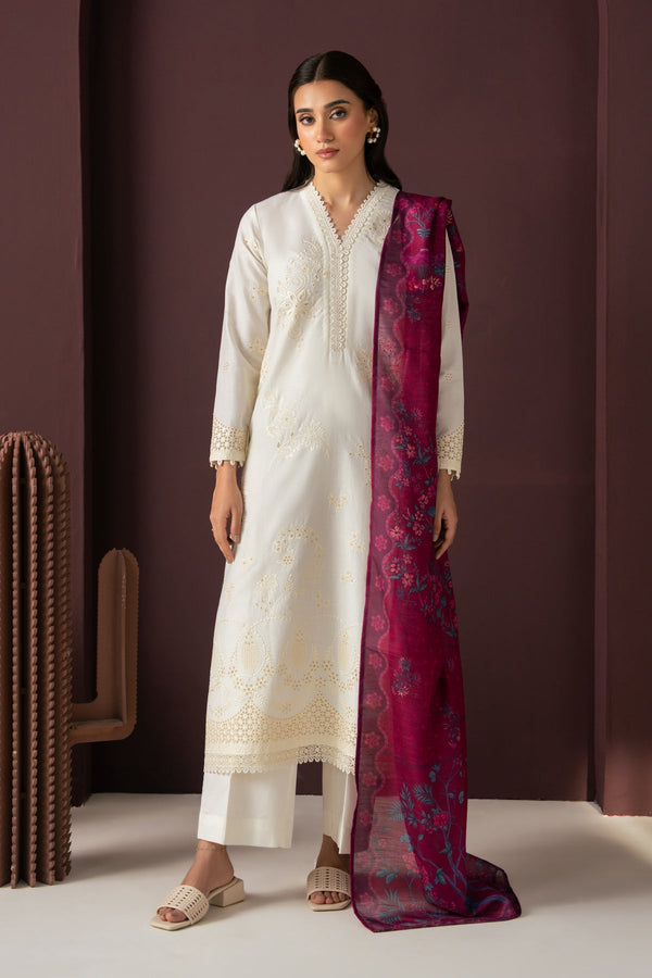 Afrozeh | Basic Pret 26 RTW | NACRE by Afrozeh - Designer Dress  - Type : Ladies Clothes - Available at Libayah - 100% Original 