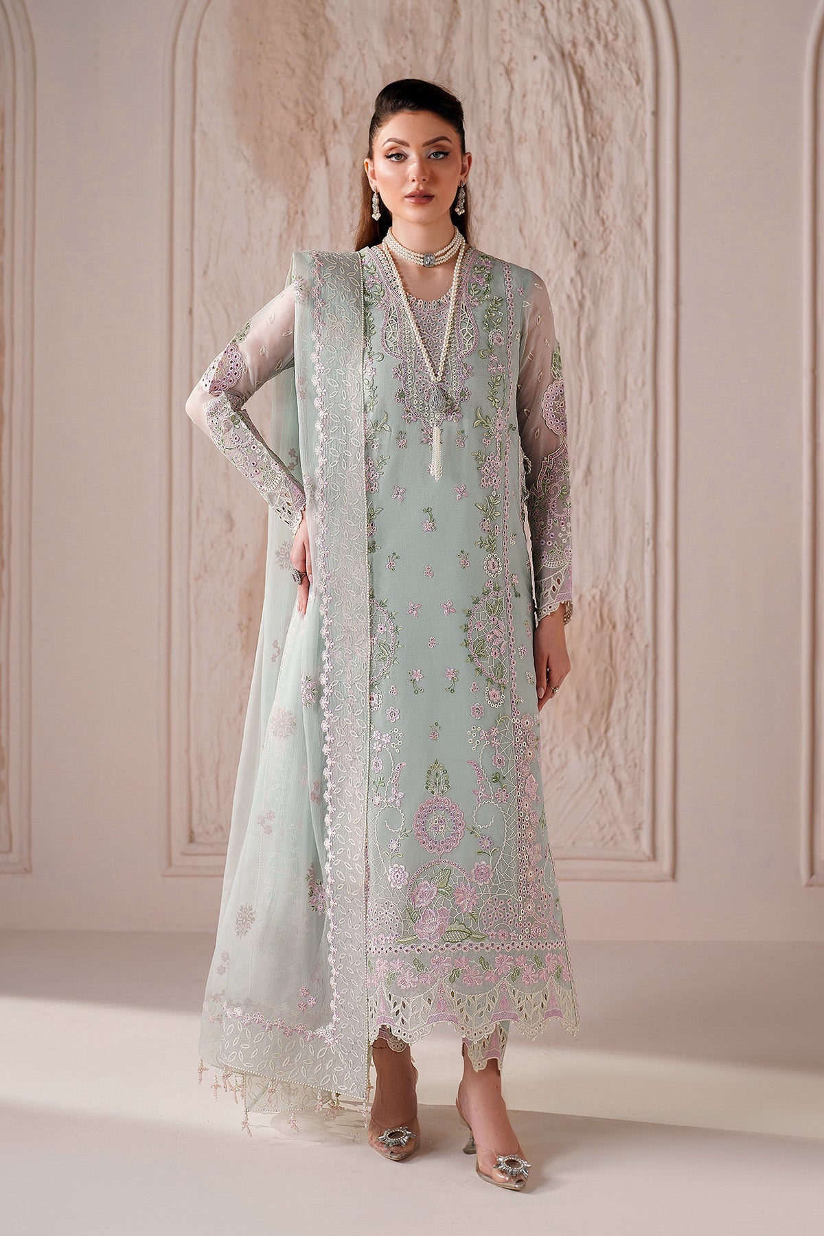 Alizeh | Threads Eid Festive Edit 26 | AF-BDHG-5040-Nayla by Alizeh - Designer Dress  - Type : Ladies Clothes - Available at Libayah - 100% Original 