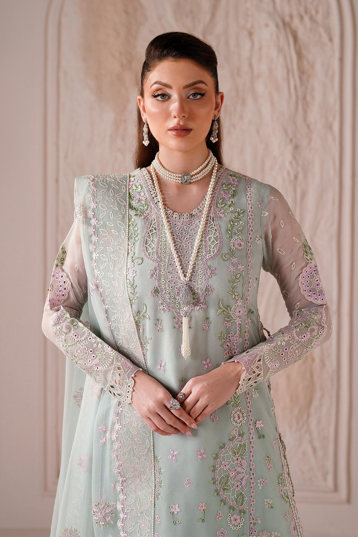 Alizeh | Threads Eid Festive Edit 26 | AF-BDHG-5040-Nayla by Alizeh - Designer Dress  - Type : Ladies Clothes - Available at Libayah - 100% Original 