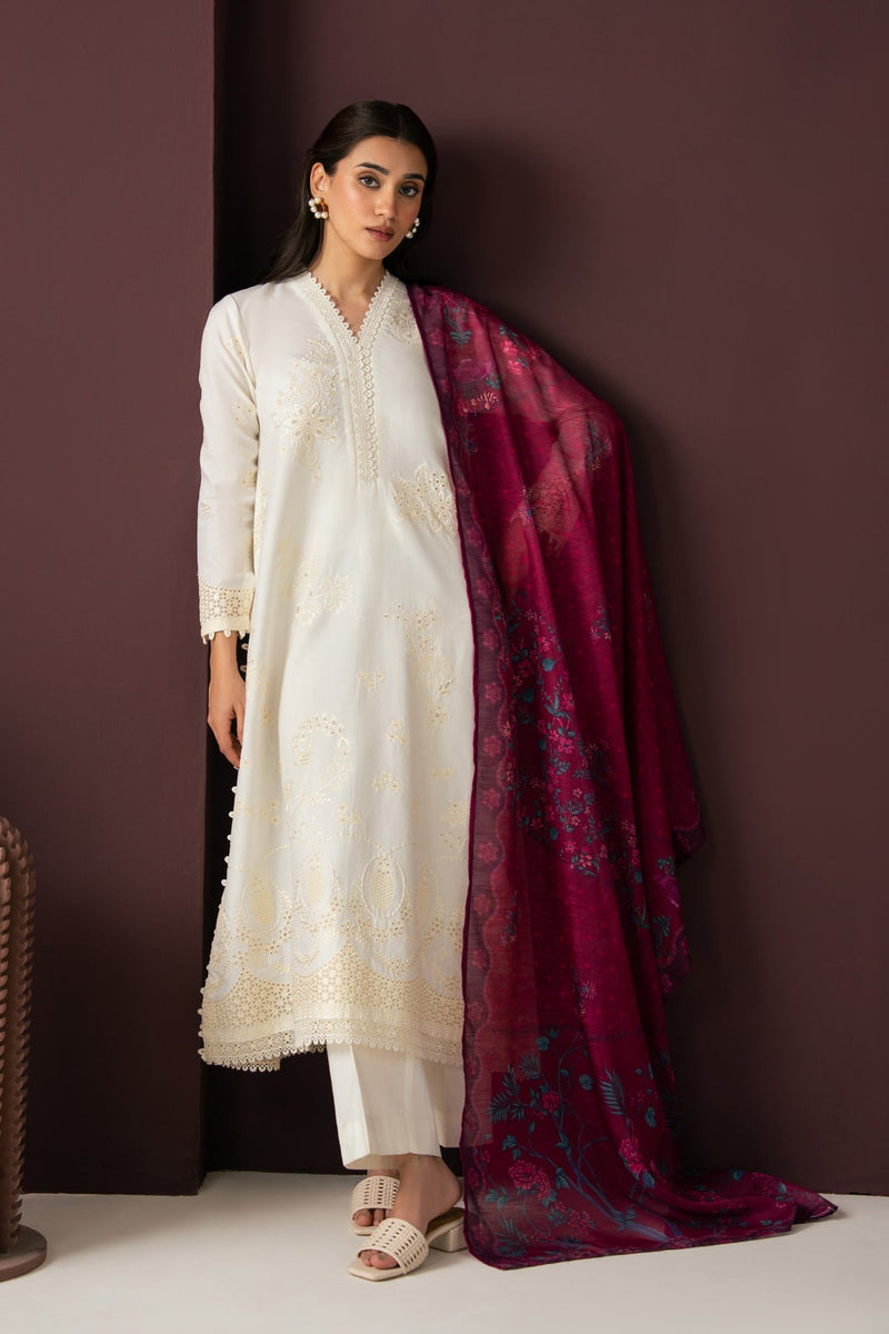 Afrozeh | Basic Pret 26 RTW | NACRE by Afrozeh - Designer Dress  - Type : Ladies Clothes - Available at Libayah - 100% Original 