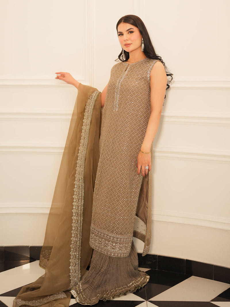 Faiza Faisal | Mayal Festive Pret 25 | DINA by Faiza Faisal - Designer Dress - Type: Ladies Clothes - Available at Libayah - 100% Original