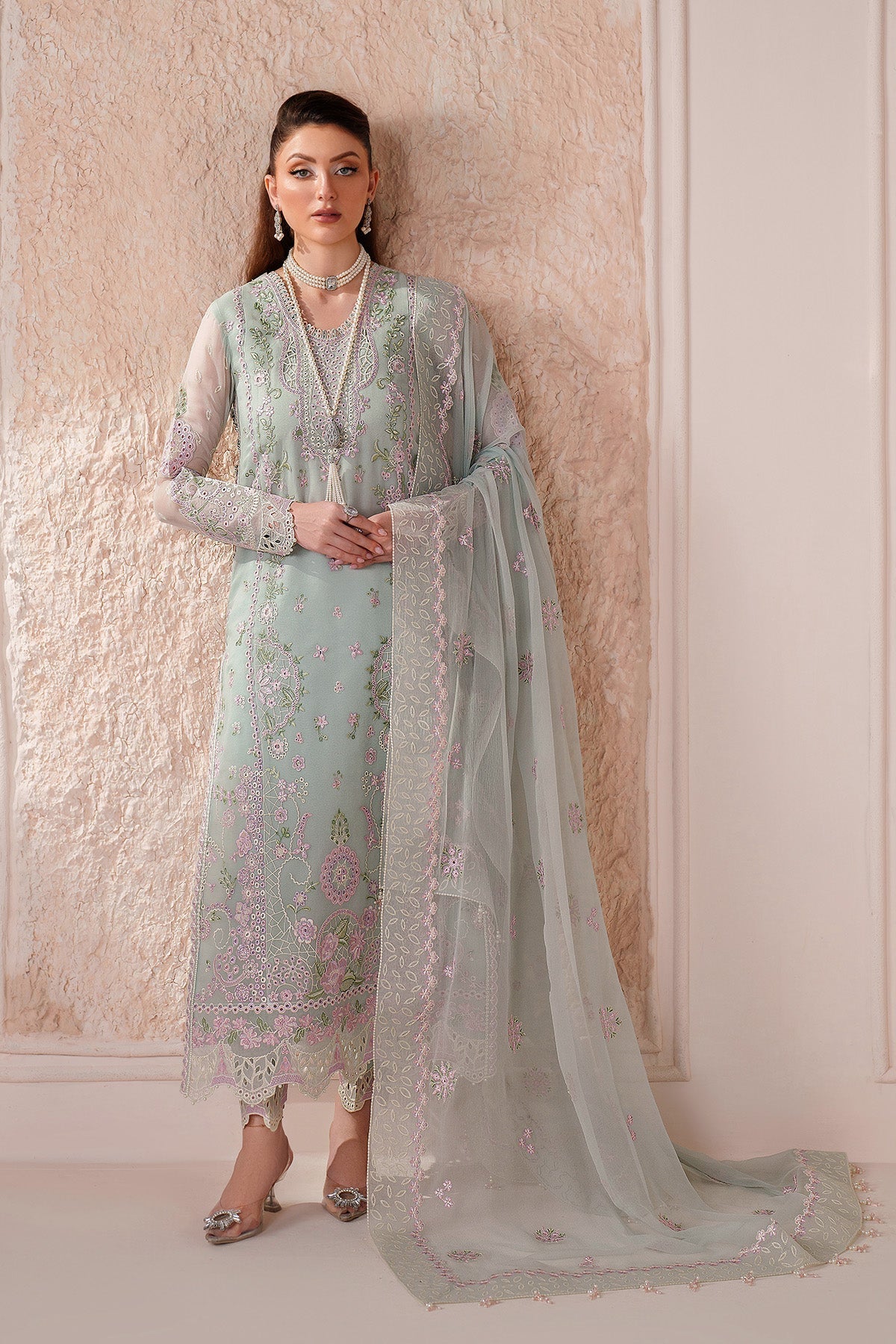 Alizeh | Threads Eid Festive Edit 26 | AF-BDHG-5040-Nayla by Alizeh - Designer Dress  - Type : Ladies Clothes - Available at Libayah - 100% Original 