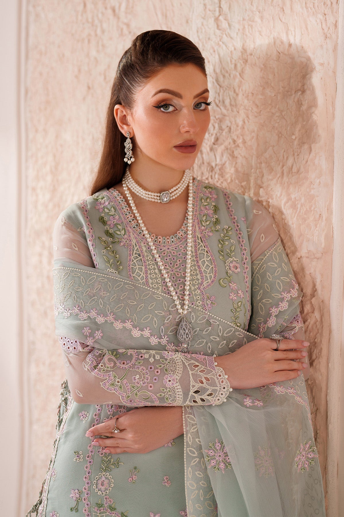 Alizeh | Threads Eid Festive Edit 26 | AF-BDHG-5040-Nayla by Alizeh - Designer Dress  - Type : Ladies Clothes - Available at Libayah - 100% Original 