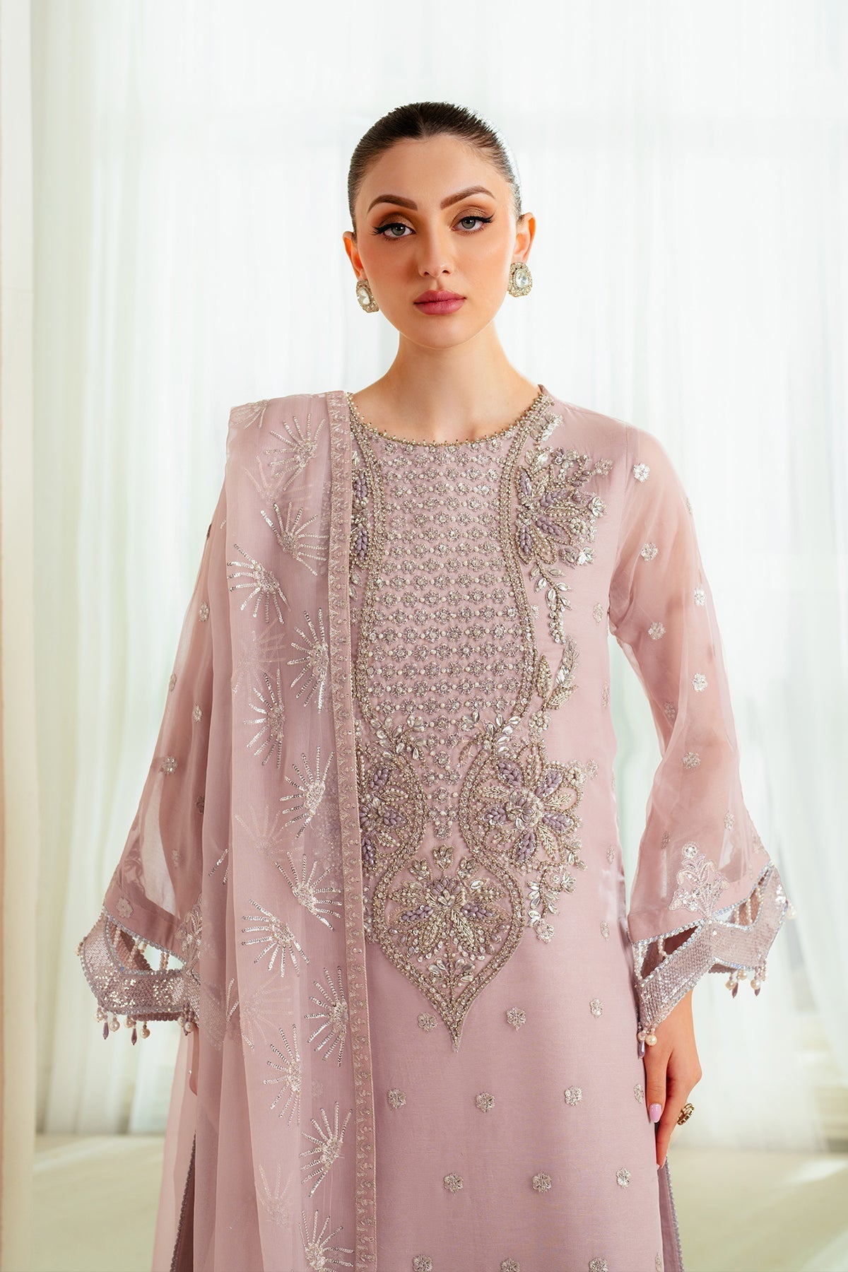 Alizeh | Aymal Chiffon | AF-BHM-4045-Sira by Alizeh - Designer Dress - Type: Ladies Clothes - Available at Libayah - 100% Original
