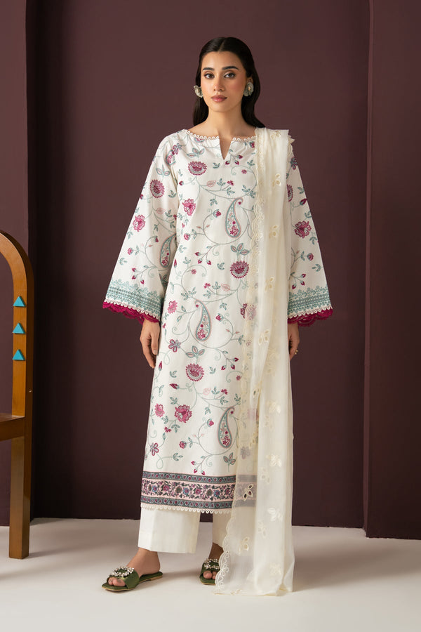 Afrozeh | Basic Pret 26 RTW | NACRE by Afrozeh - Designer Dress  - Type : Ladies Clothes - Available at Libayah - 100% Original 