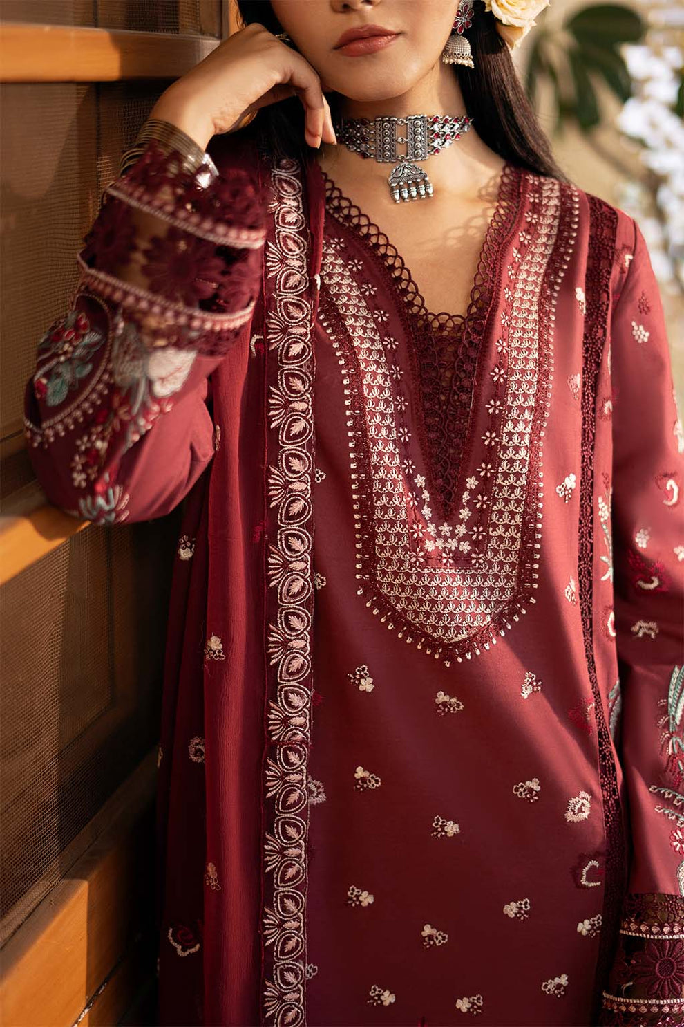 Zarposh | Sajni Lawn 25 | Nayirah by Zarposh - Designer Dress - Type: Ladies Clothes - Available at Libayah - 100% Original