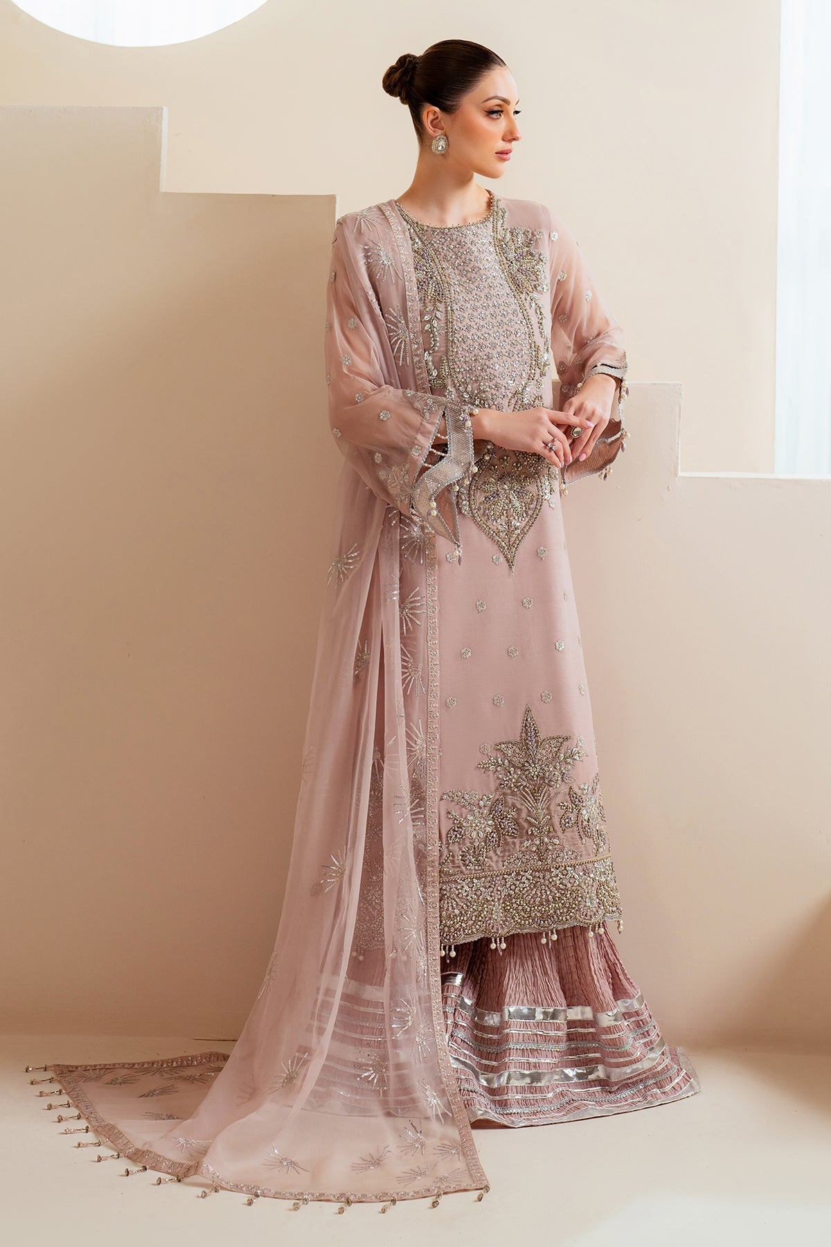 Alizeh | Aymal Chiffon | AF-BHM-4045-Sira by Alizeh - Designer Dress - Type: Ladies Clothes - Available at Libayah - 100% Original