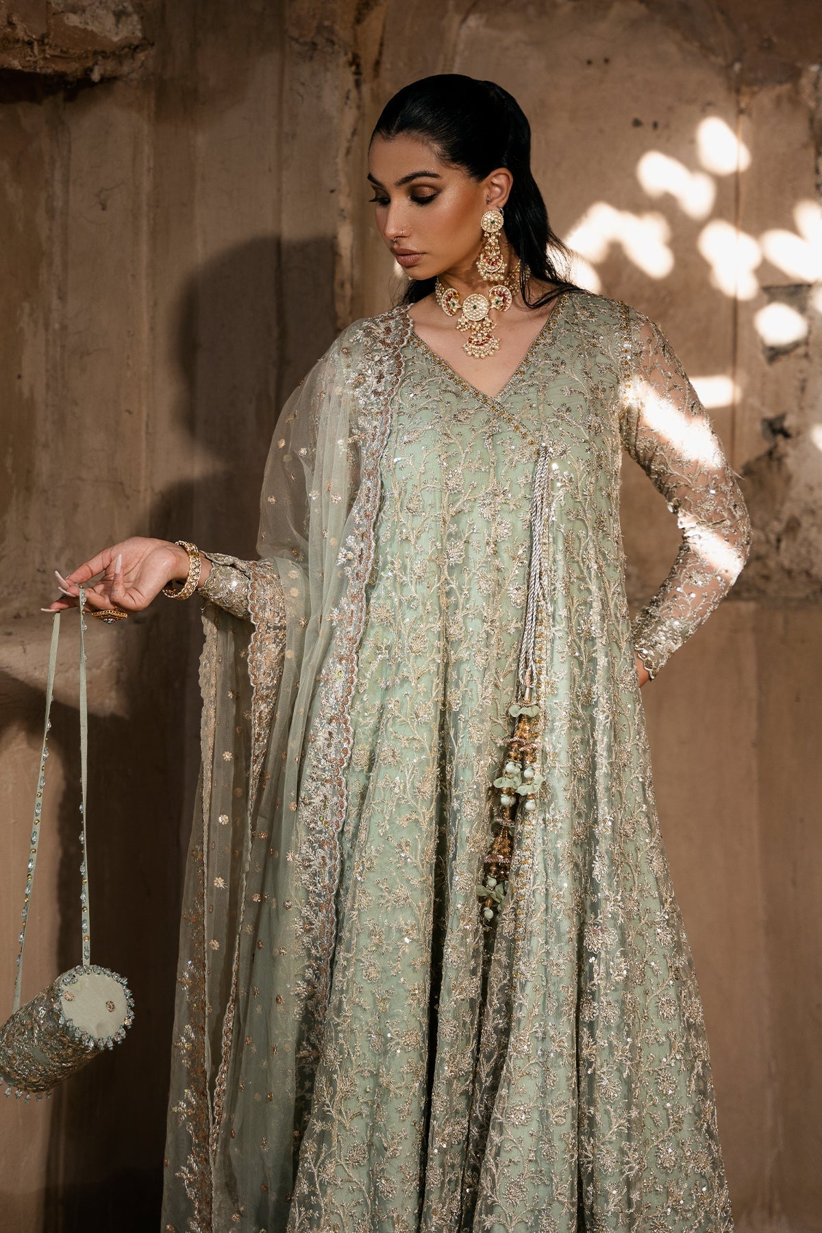 Mina Kashif | Virsa Wedding Formals | Kaur by Mina Kashif - Designer Dress - Type: Bridal - Available at Libayah - 100% Original