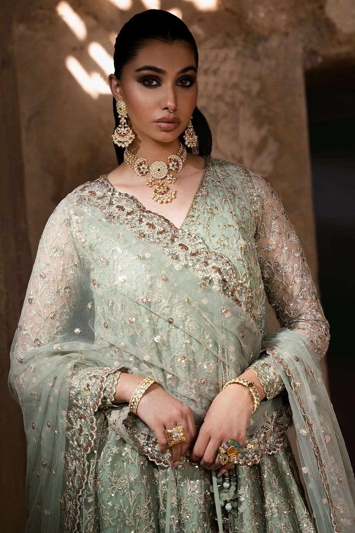 Mina Kashif | Virsa Wedding Formals | Kaur by Mina Kashif - Designer Dress - Type: Bridal - Available at Libayah - 100% Original