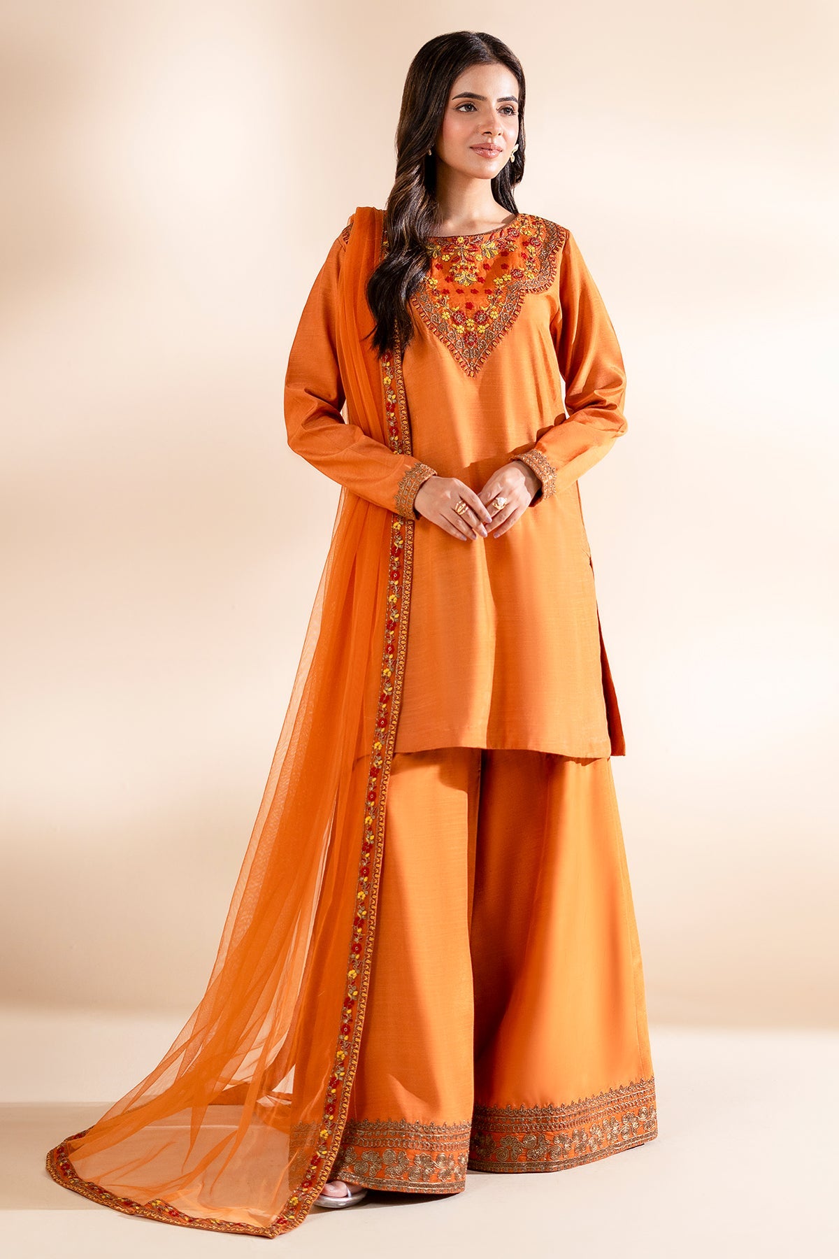 Charizma | Festive Pret | 3-PC Stitched Embroidered CMA-6-312 by Charizma - Designer Dress  - Type : Ladies Clothes - Available at Libayah - 100% Original 
