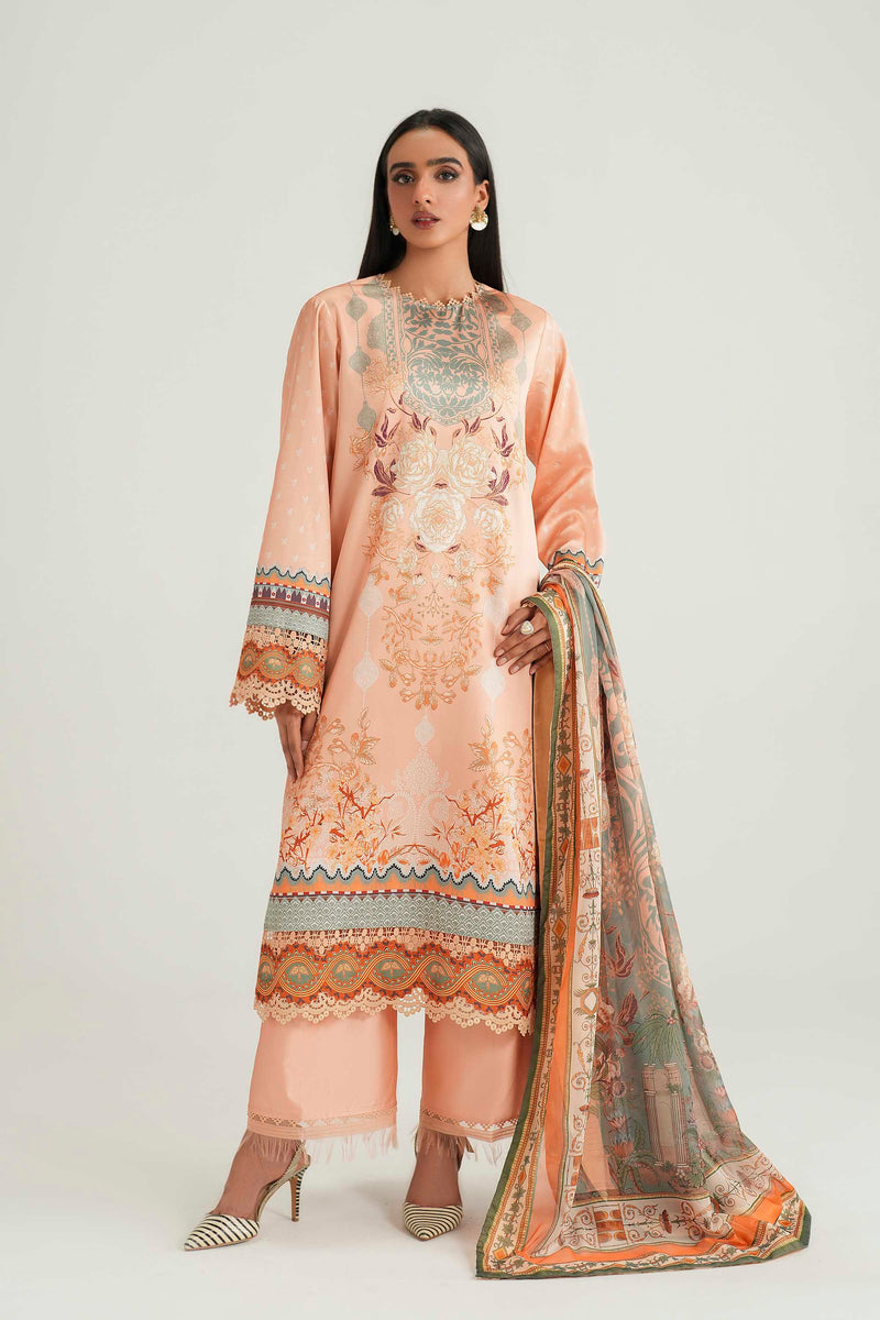 Akbar Aslam | Silk Pret | Cinder - Designer Dress - Type : Ladies Clothes - Available at Libayah - 100% Original