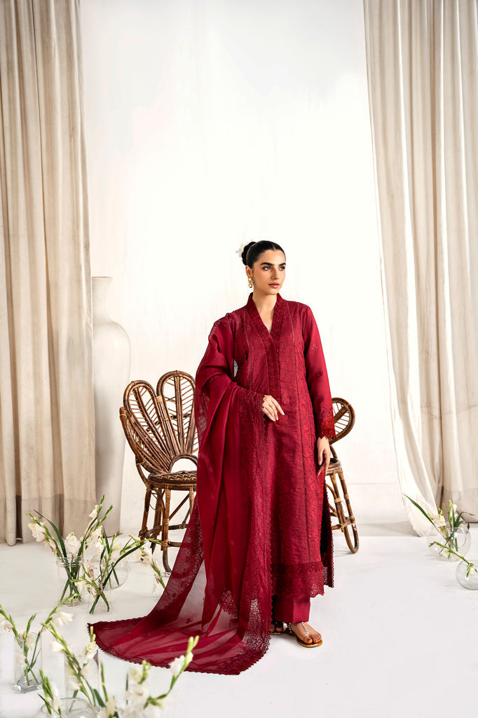 Florent | Festive Lawn 24 | FLF - 5 by Florent - Designer Dress - Type: Ladies Clothes - Available at Libayah - 100% Original