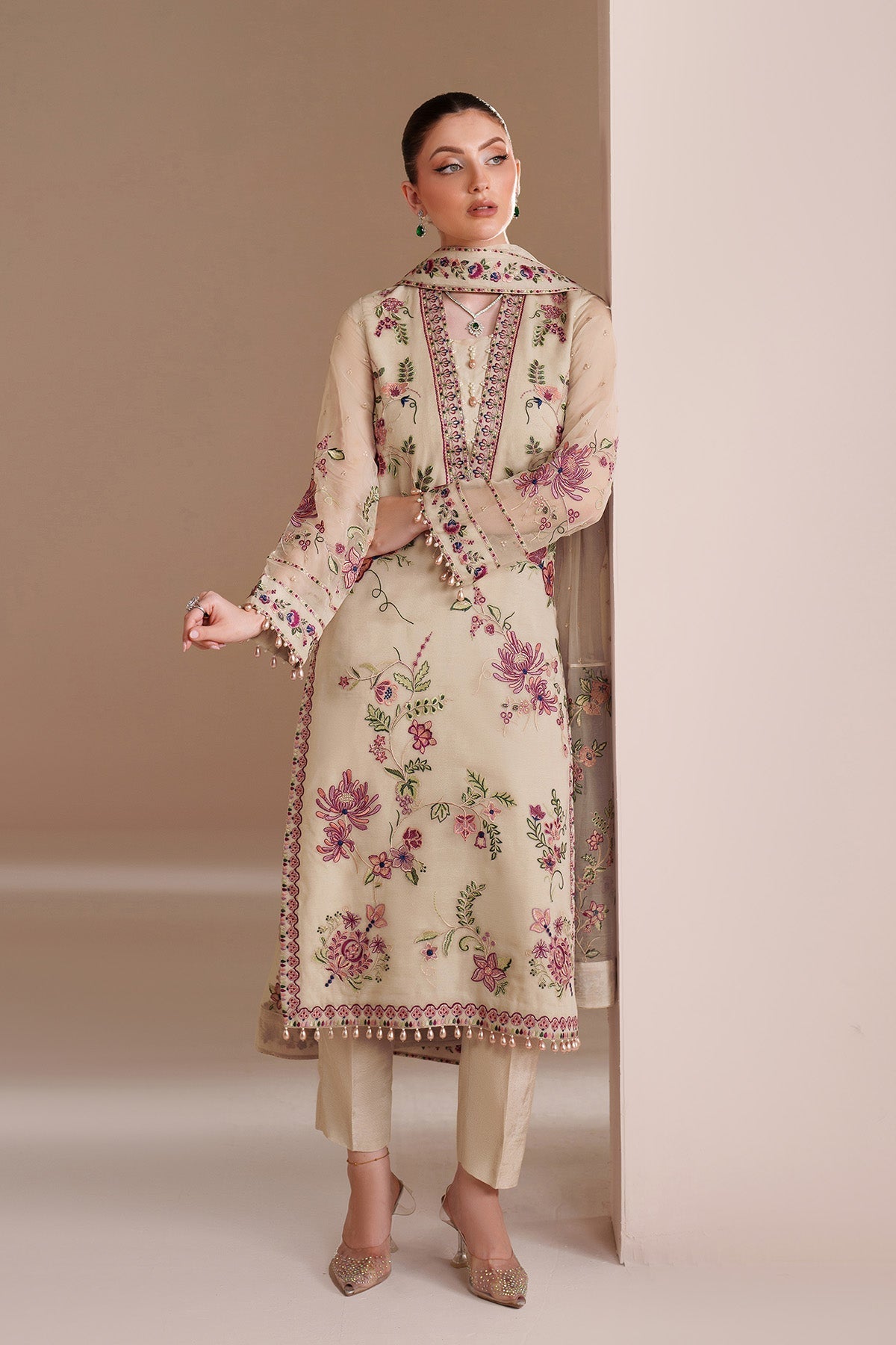 Alizeh | Threads Eid Festive Edit 26 | AF-BDHG-5041-Victoria by Alizeh - Designer Dress  - Type : Ladies Clothes - Available at Libayah - 100% Original 