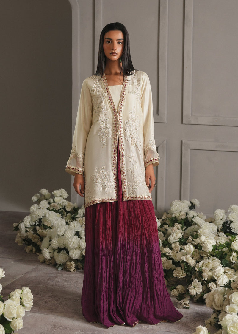 Vanilla Mist – authentic Pakistani formal dress from the Umsha The Luxe Chapter collection for women in the UK
