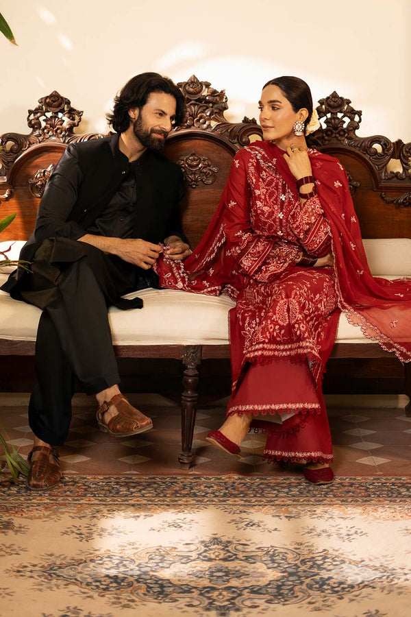 Zarposh | Sajni Lawn 25 | Noorjah by Zarposh - Designer Dress - Type: Ladies Clothes - Available at Libayah - 100% Original