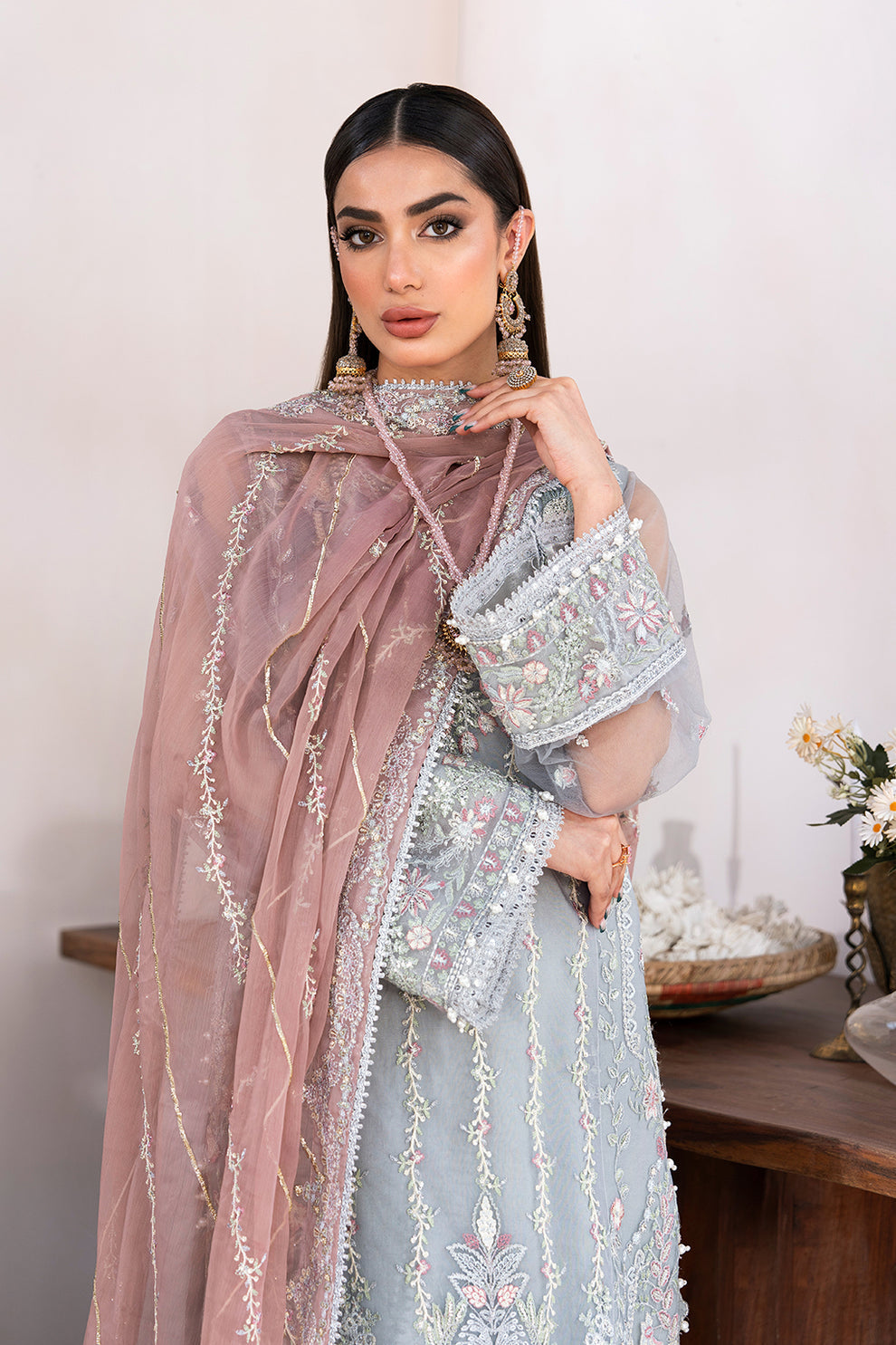 Avyana | Nazneen Festive Edit 24 | Mahtaab by Avyana - Designer Dress - Type: Ladies Clothes - Available at Libayah - 100% Original