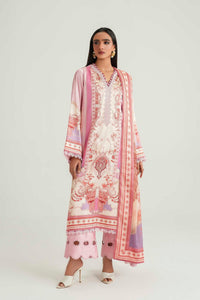 Akbar Aslam | Silk Pret | Blush - Designer Dress - Type : Ladies Clothes - Available at Libayah - 100% Original
