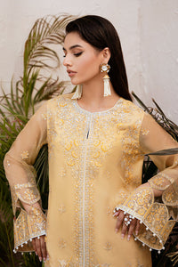 Zarposh | Elara Formals | Zard by Zarposh - Designer Dress - Type: Ladies Clothes - Available at Libayah - 100% Original