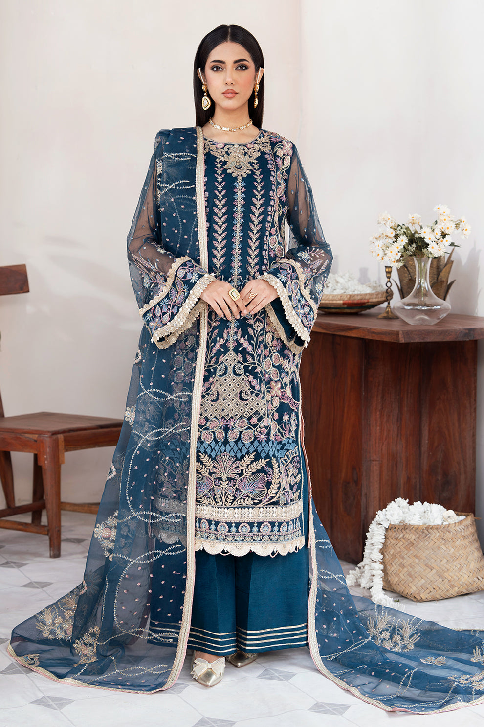 Avyana | Nazneen Festive Edit 24 | Zaira by Avyana - Designer Dress - Type: Ladies Clothes - Available at Libayah - 100% Original