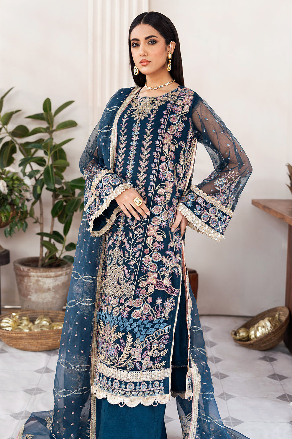 Avyana | Nazneen Festive Edit 24 | Zaira by Avyana - Designer Dress - Type: Ladies Clothes - Available at Libayah - 100% Original