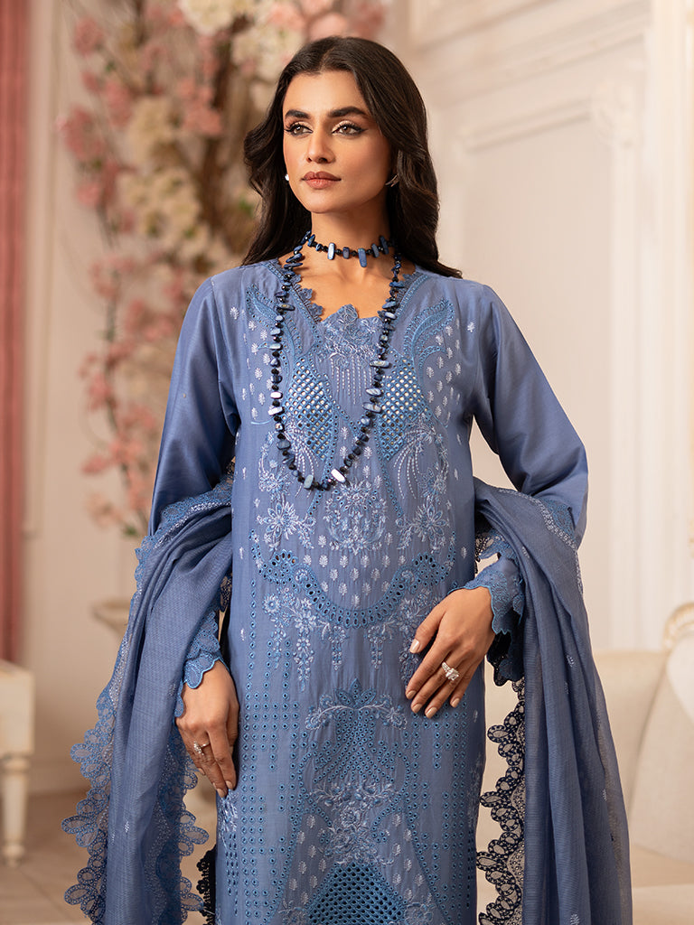 Rajbari | Nissa Chikankari Edition 25 | D# - 11 by Rajbari - Designer Dress - Type: Ladies Clothes - Available at Libayah - 100% Original