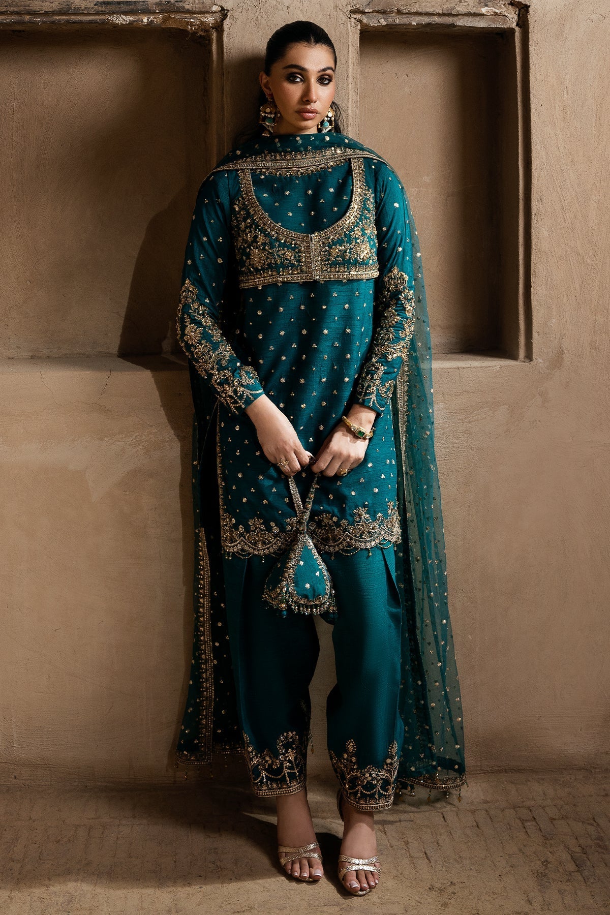 Mina Kashif | Virsa Wedding Formals | Mirha by Mina Kashif - Designer Dress - Type: Formal - Available at Libayah - 100% Original