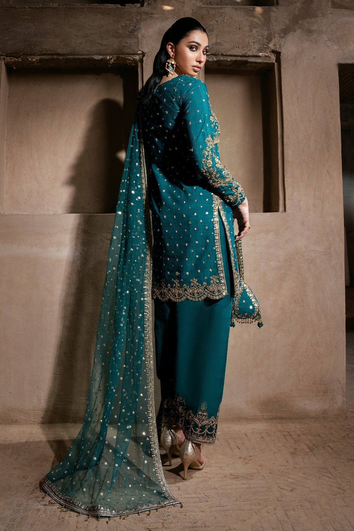 Mina Kashif | Virsa Wedding Formals | Mirha by Mina Kashif - Designer Dress - Type: Formal - Available at Libayah - 100% Original