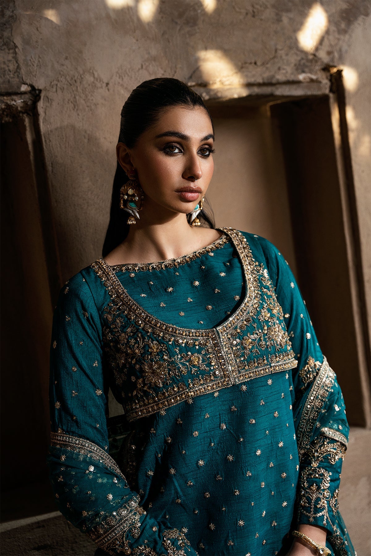 Mina Kashif | Virsa Wedding Formals | Mirha by Mina Kashif - Designer Dress - Type: Formal - Available at Libayah - 100% Original