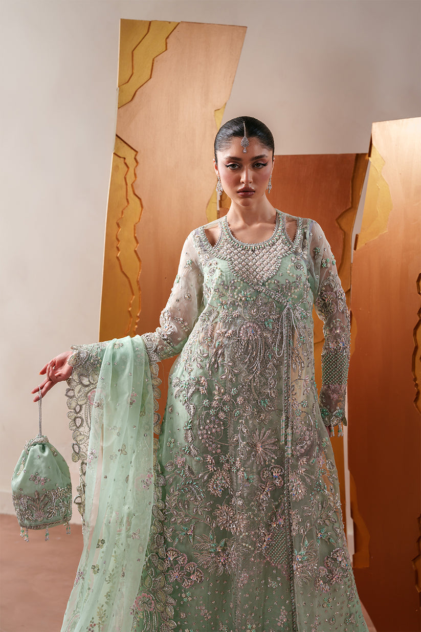 Emaan Adeel | Starlit Jewels | Moonstone Gleam by Emaan Adeel - Designer Dress  - Type : Ladies Clothes - Available at Libayah - 100% Original 