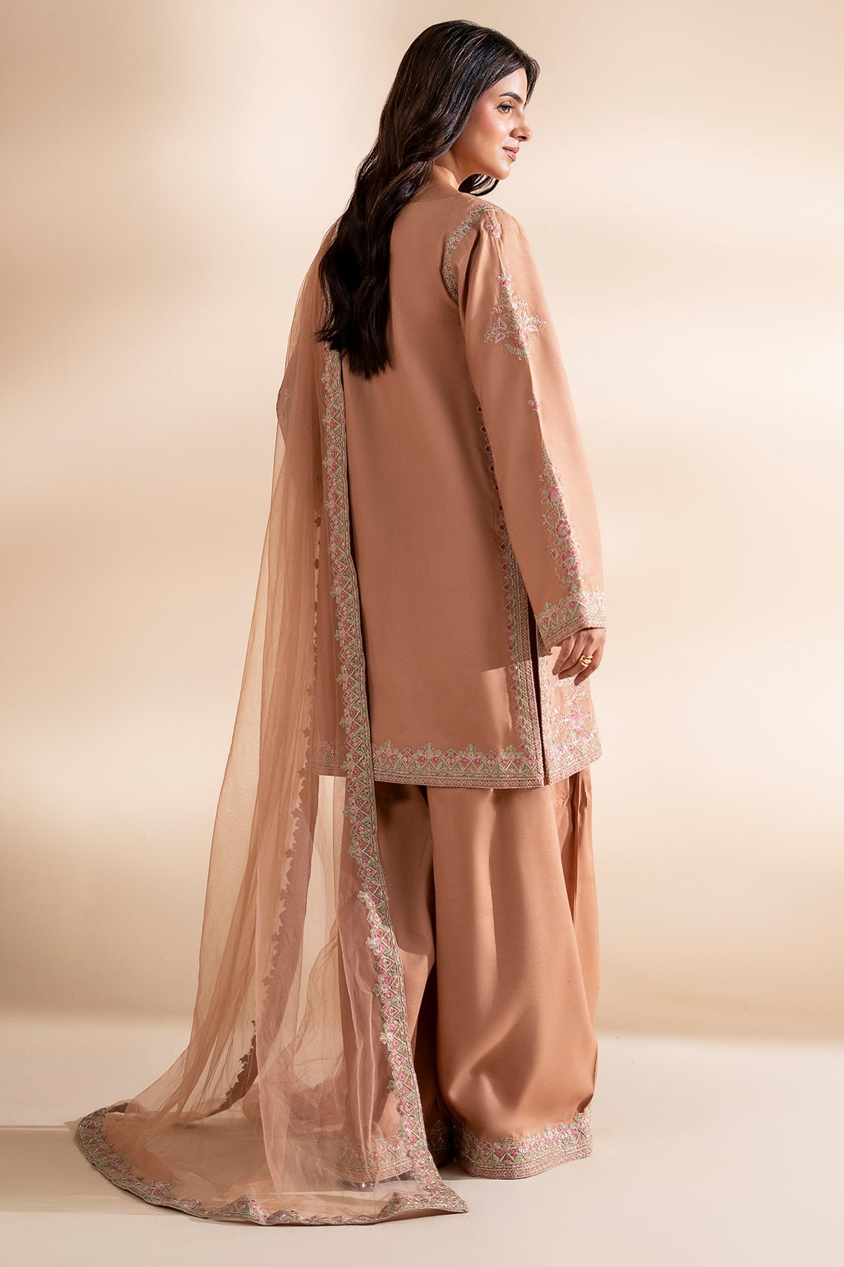 Charizma | Festive Pret | 3-PC Stitched Embroidered CMA-6-398 by Charizma - Designer Dress  - Type : Ladies Clothes - Available at Libayah - 100% Original 