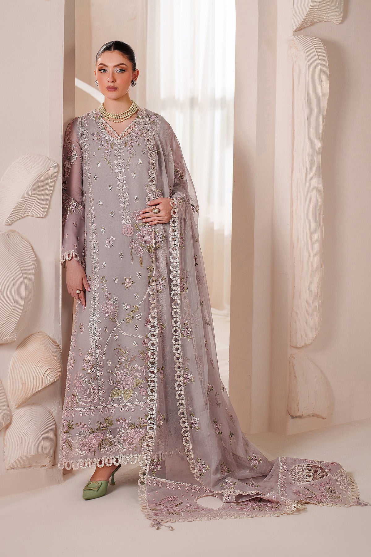 Alizeh | Threads Eid Festive Edit 26 |AF-BDHG-5044-Annie by Alizeh - Designer Dress  - Type : Ladies Clothes - Available at Libayah - 100% Original 