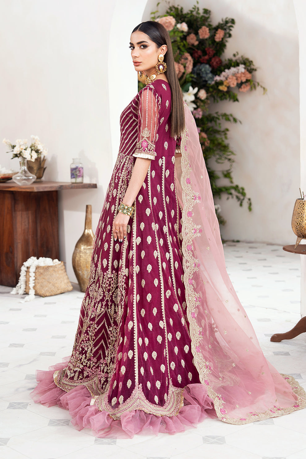 Avyana | Nazneen Festive Edit 24 | Ruzena by Avyana - Designer Dress - Type: Ladies Clothes - Available at Libayah - 100% Original