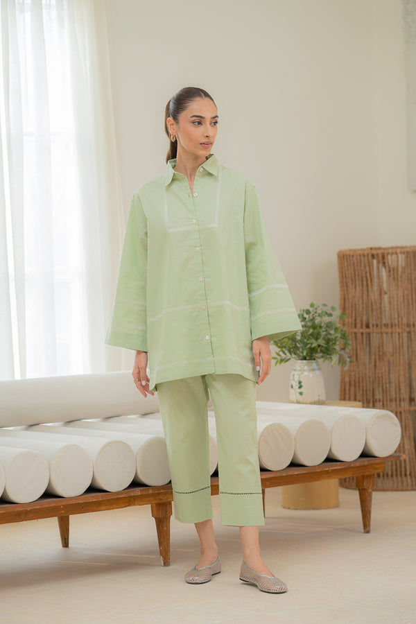 Sahar | Pre Essential Emb Edit | Jade Mist by Sahar - Designer Dress  - Type : Ladies Clothes - Available at Libayah - 100% Original 