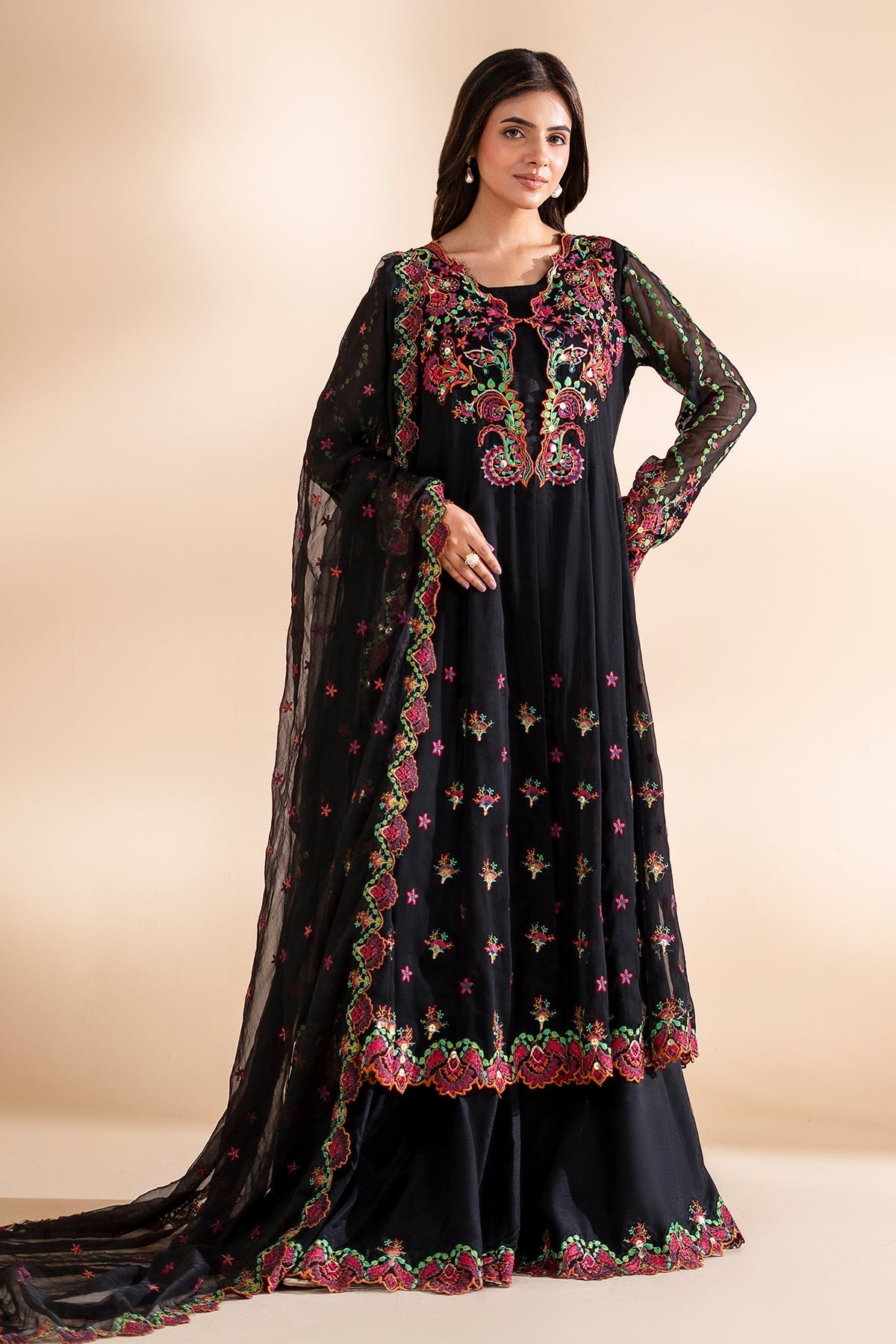 Charizma | Festive Pret | 3-PC Embroidered CMA-6-334 by Charizma - Designer Dress  - Type : Ladies Clothes - Available at Libayah - 100% Original 