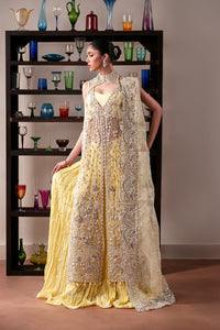 Emaan Adeel | Starlit Jewels | Lemon Quartz by Emaan Adeel - Designer Dress  - Type : Ladies Clothes - Available at Libayah - 100% Original 