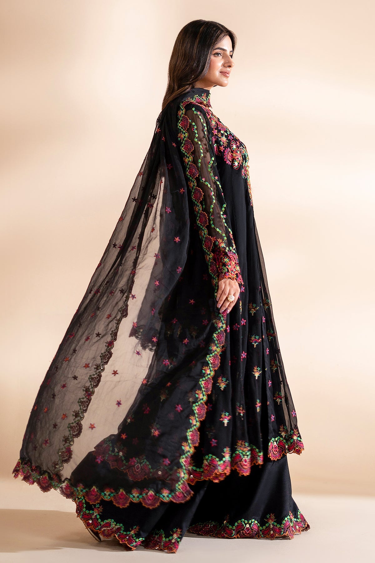 Charizma | Festive Pret | 3-PC Embroidered CMA-6-334 by Charizma - Designer Dress  - Type : Ladies Clothes - Available at Libayah - 100% Original 