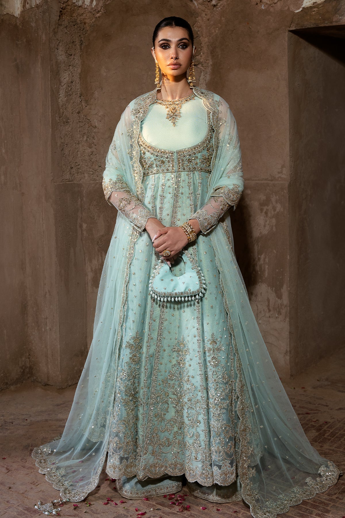 Mina Kashif | Virsa Wedding Formals | Safa by Mina Kashif - Designer Dress - Type: Bridal - Available at Libayah - 100% Original