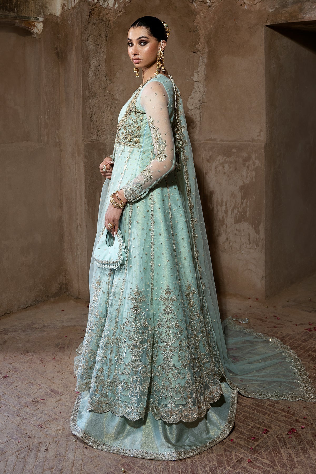 Mina Kashif | Virsa Wedding Formals | Safa by Mina Kashif - Designer Dress - Type: Bridal - Available at Libayah - 100% Original