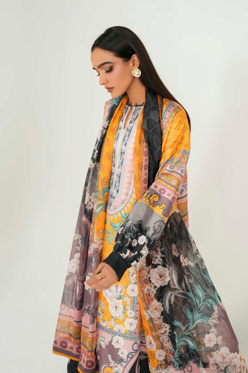 Akbar Aslam | Silk Pret | Naira - Designer Dress - Type : Ladies Clothes - Available at Libayah - 100% Original