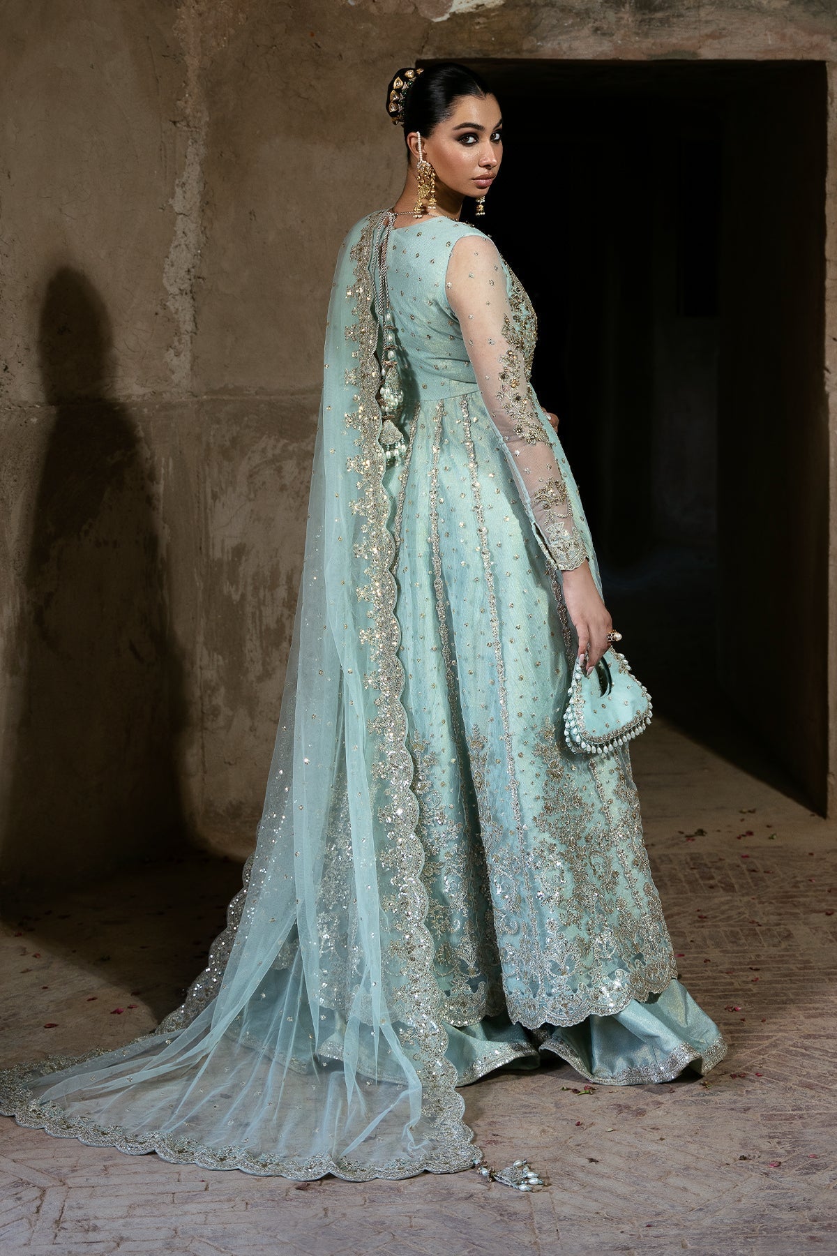 Mina Kashif | Virsa Wedding Formals | Safa by Mina Kashif - Designer Dress - Type: Bridal - Available at Libayah - 100% Original