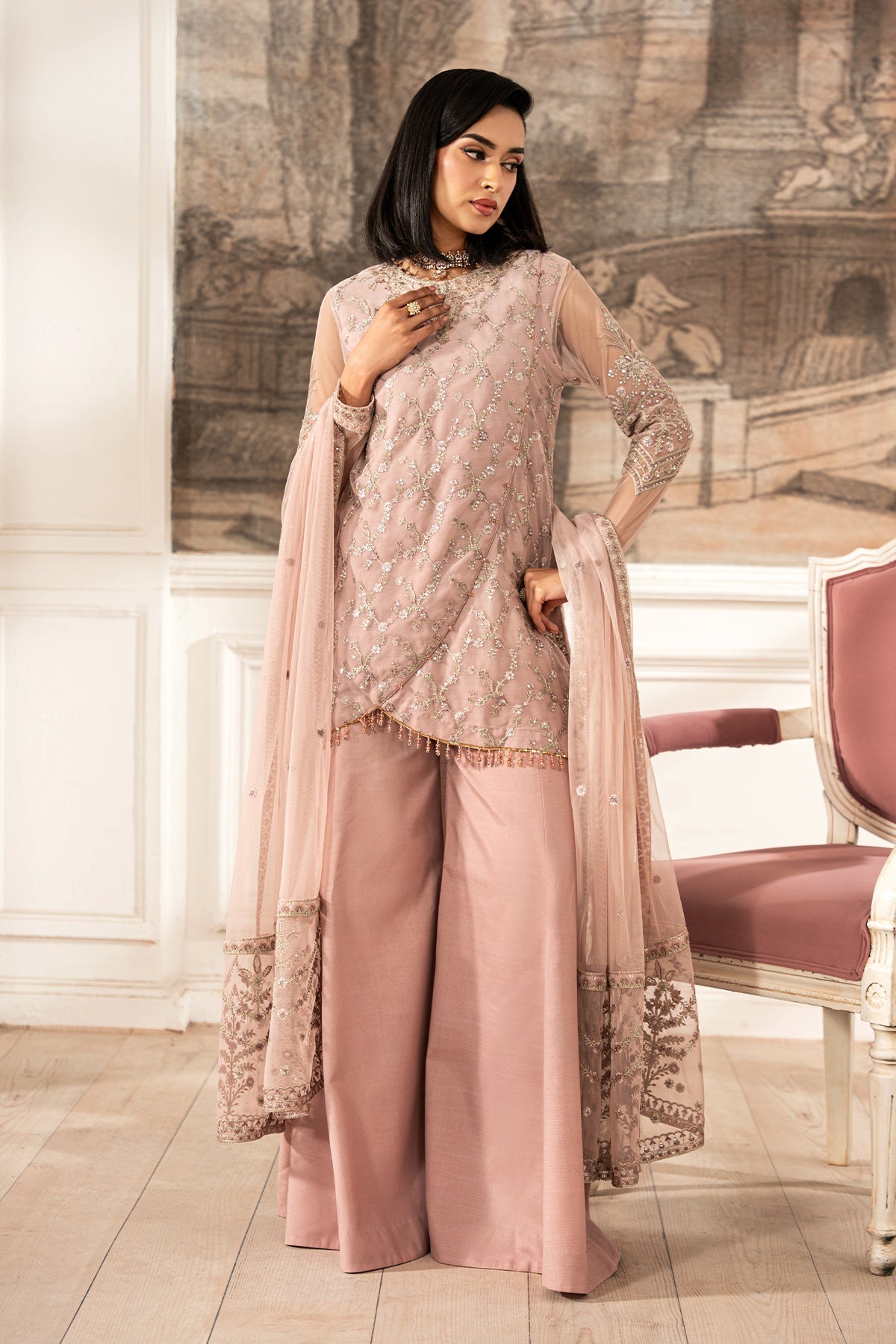 Zarif | Formal Edit 25 | ZFE-03 VIVIAN by Zarif - Designer Dress - Type: Ladies Clothes - Available at Libayah - 100% Original