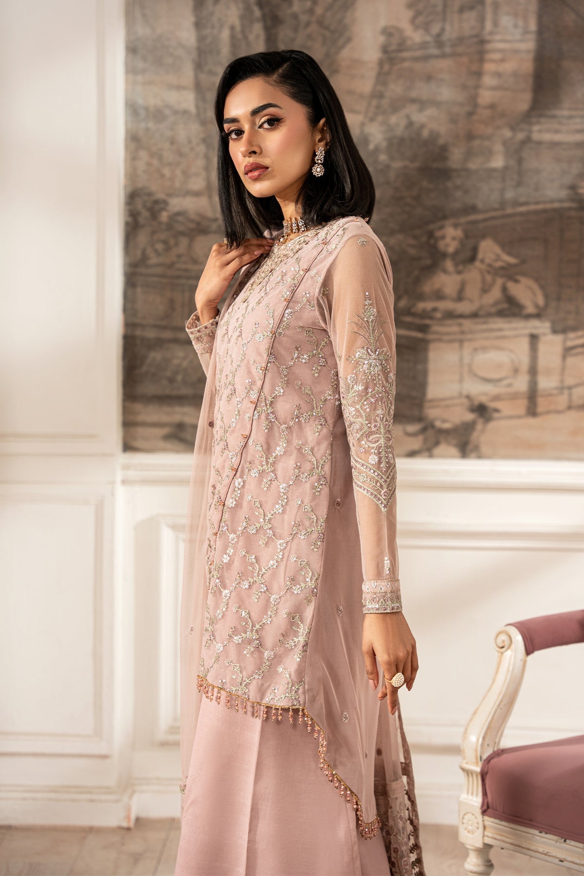 Zarif | Formal Edit 25 | ZFE-03 VIVIAN by Zarif - Designer Dress - Type: Ladies Clothes - Available at Libayah - 100% Original