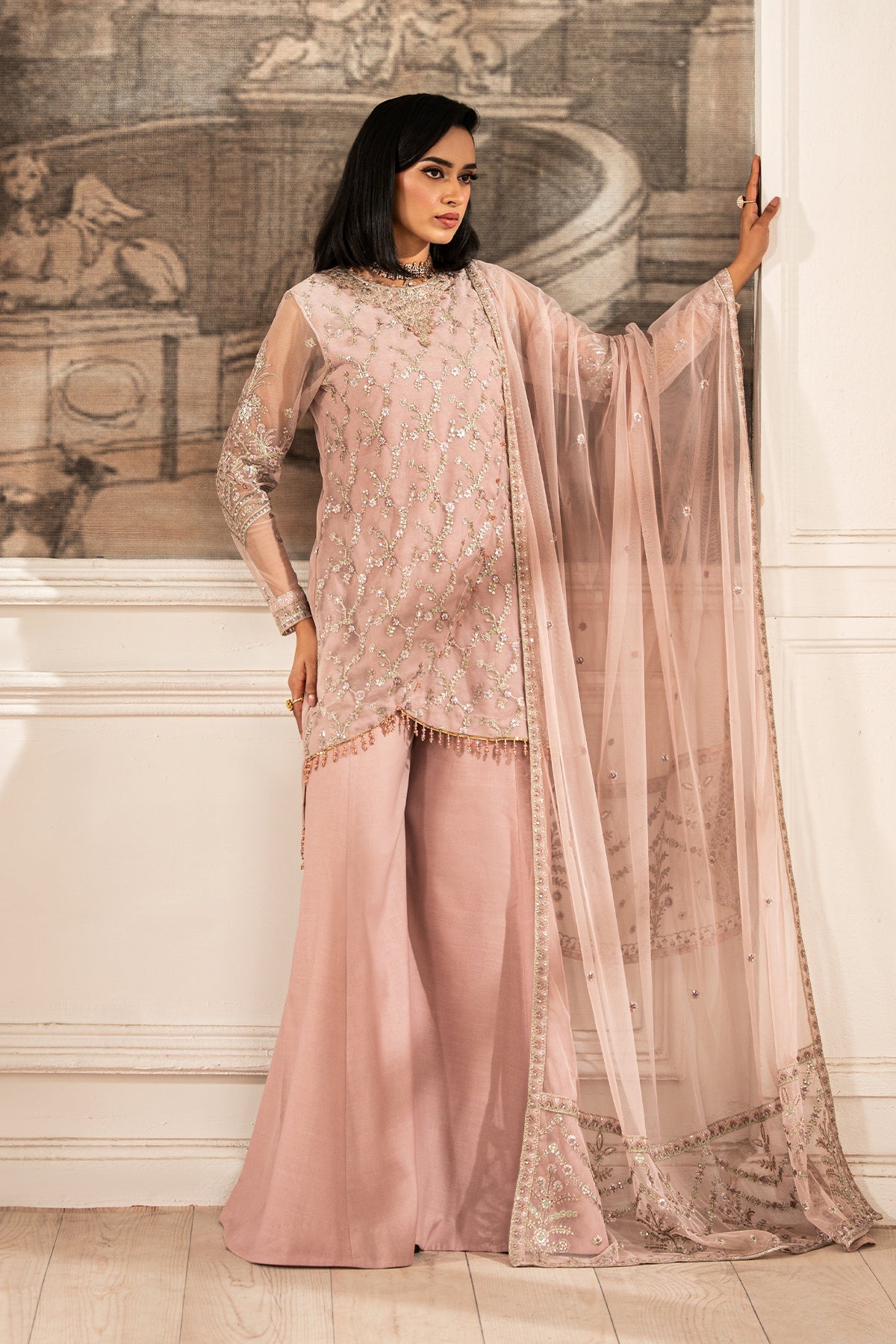 Zarif | Formal Edit 25 | ZFE-03 VIVIAN by Zarif - Designer Dress - Type: Ladies Clothes - Available at Libayah - 100% Original