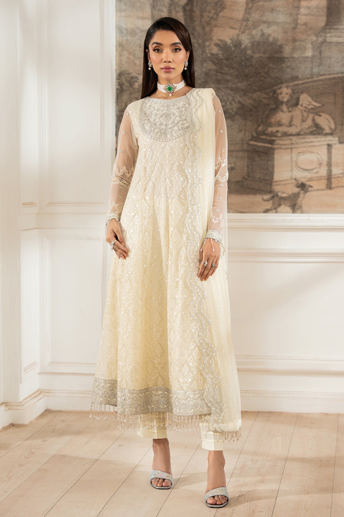 Zarif | Heer Formals | Z-03 AYDA by Zarif - Designer Dress - Type: Ladies Clothes - Available at Libayah - 100% Original