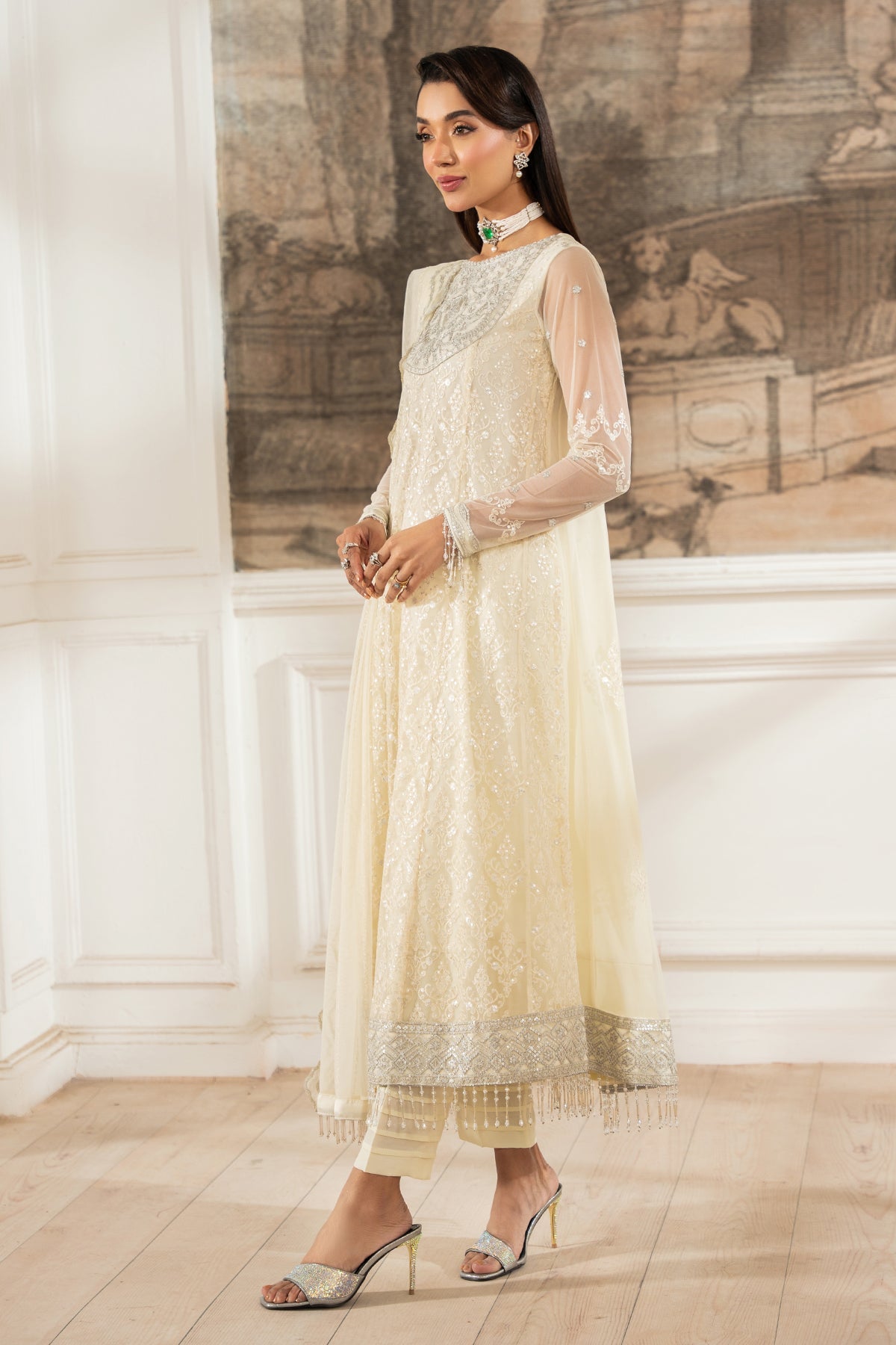 Zarif | Heer Formals | Z-03 AYDA by Zarif - Designer Dress - Type: Ladies Clothes - Available at Libayah - 100% Original