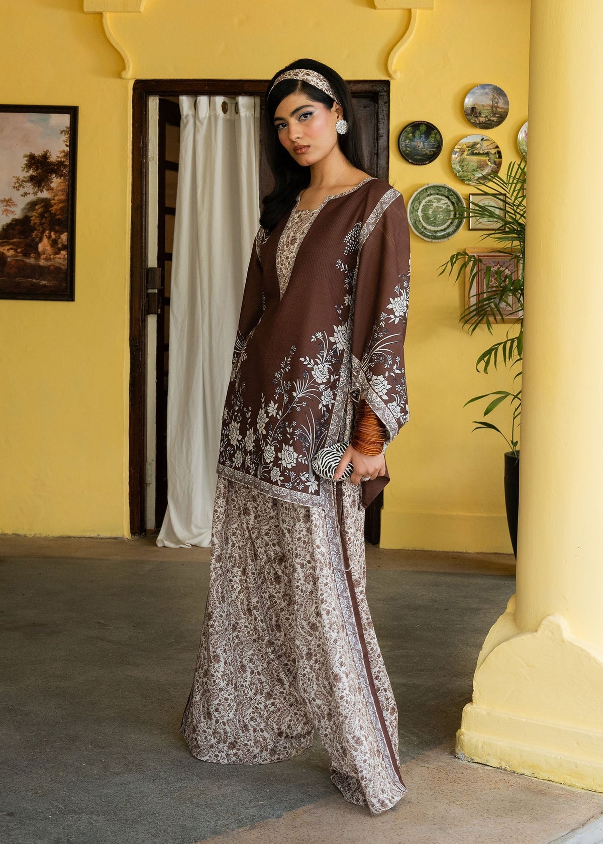 Maria Osama Khan | Retro Lawn 25 | Laleen by Maria Osama Khan - Designer Dress - Type: Ladies Clothes - Available at Libayah - 100% Original