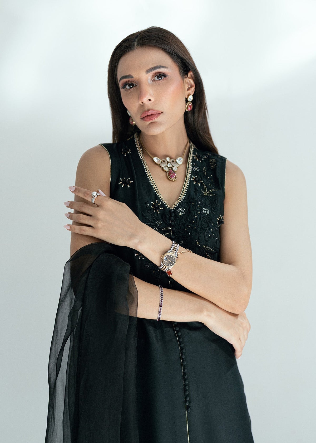 Umsha | Soiree De Rose | Dreamlight by Umsha - Designer Dress  - Type : Ladies Clothes - Available at Libayah - 100% Original 