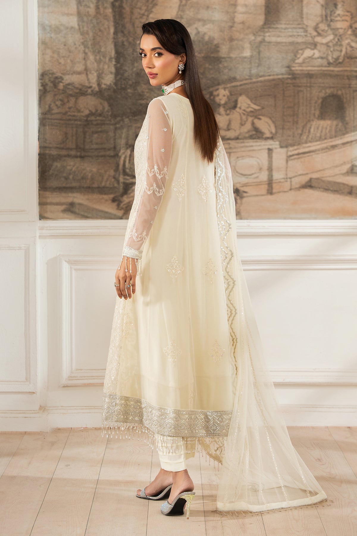 Zarif | Heer Formals | Z-03 AYDA by Zarif - Designer Dress - Type: Ladies Clothes - Available at Libayah - 100% Original
