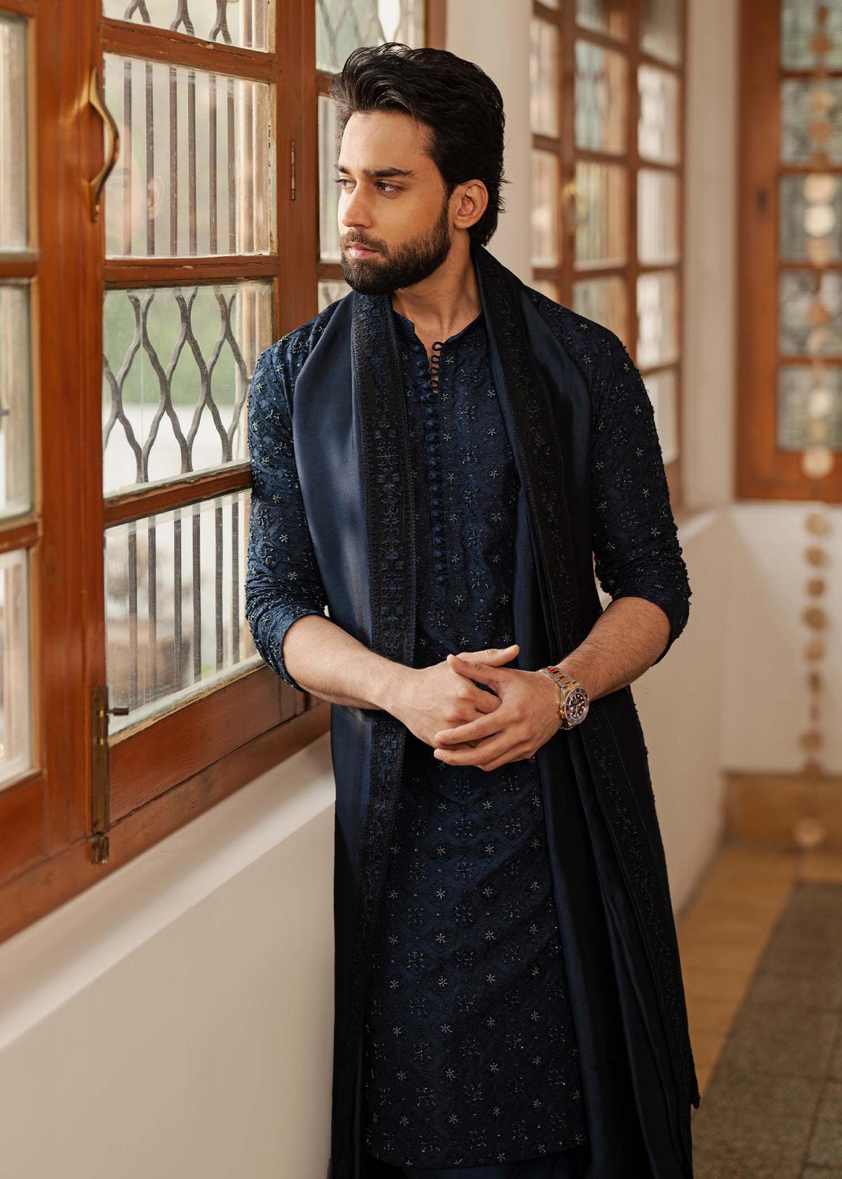 Pakistani Menswear | Kanwal Malik | Ranjha by Kanwal Malik - Designer Dress - Type: MensWear - Available at Libayah - 100% Original